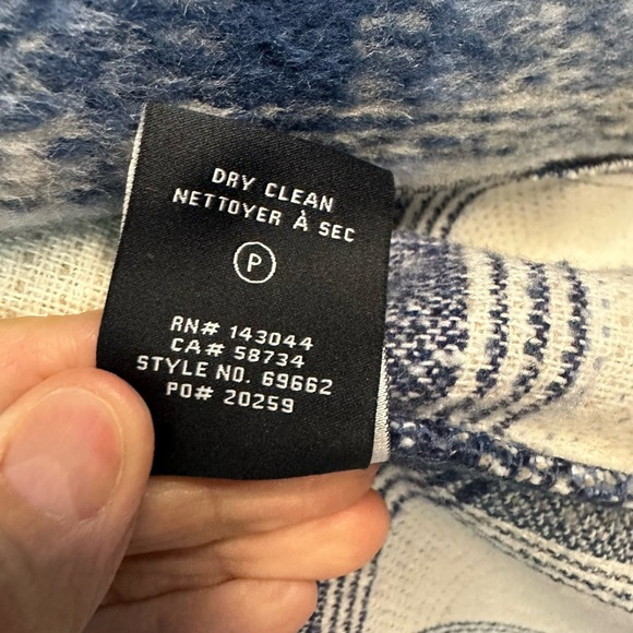 Bagatelle Collection Jacket Women's Sz Small Blue Plaid Pockets ButtonUp Shaket - Picture 5 of 8